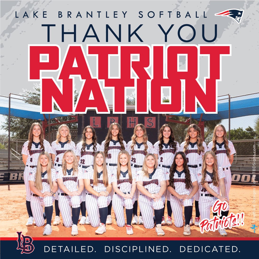 The 2024 season was one to be remembered. We are so grateful for the support this community gave us on a nightly basis. We gave it everything we had every time we stepped on the clay! We will be back stronger than ever.

See you in 2025! #GoPatriots #WhateverItTakes