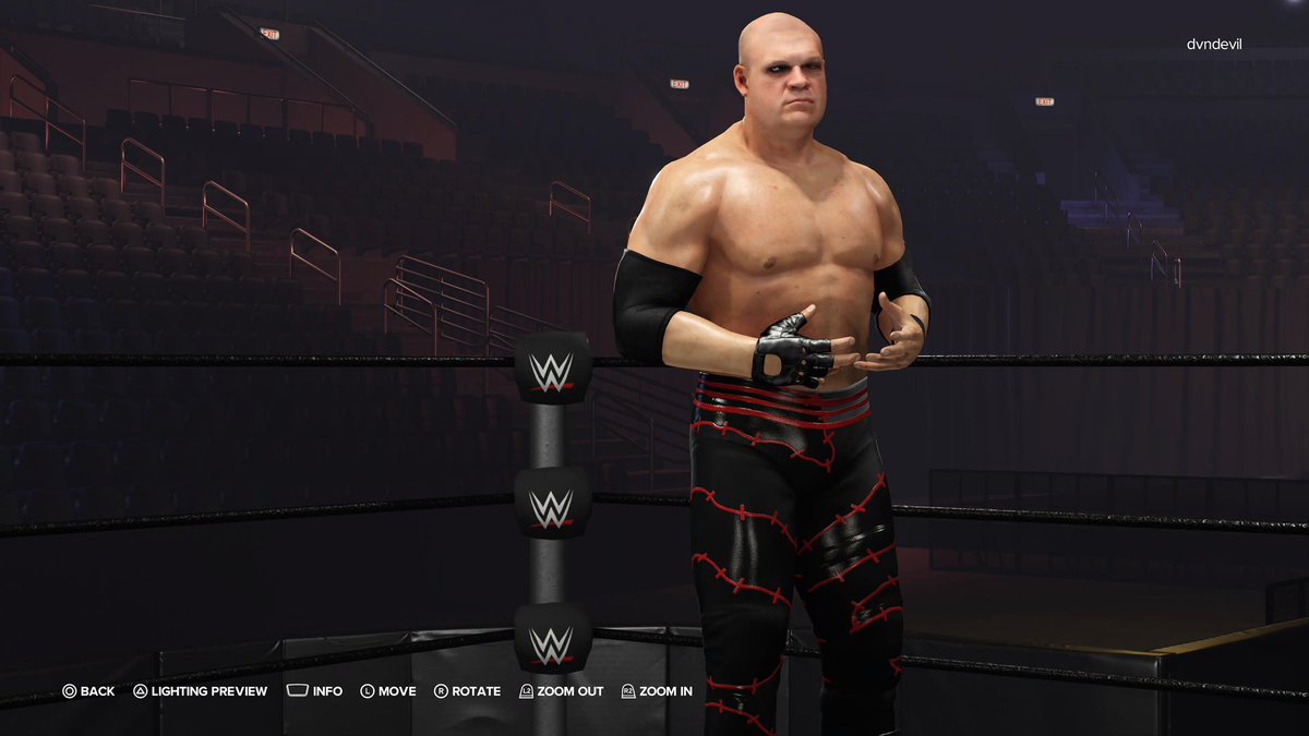 KANE ‘04 🔥🔥🔥 #WWE2K24 

Kane ‘03 model originally made by the incredible @Applesa18888542 so i added the in-game ‘08 Kane attires and changed the colours and materials to make a separate attire.