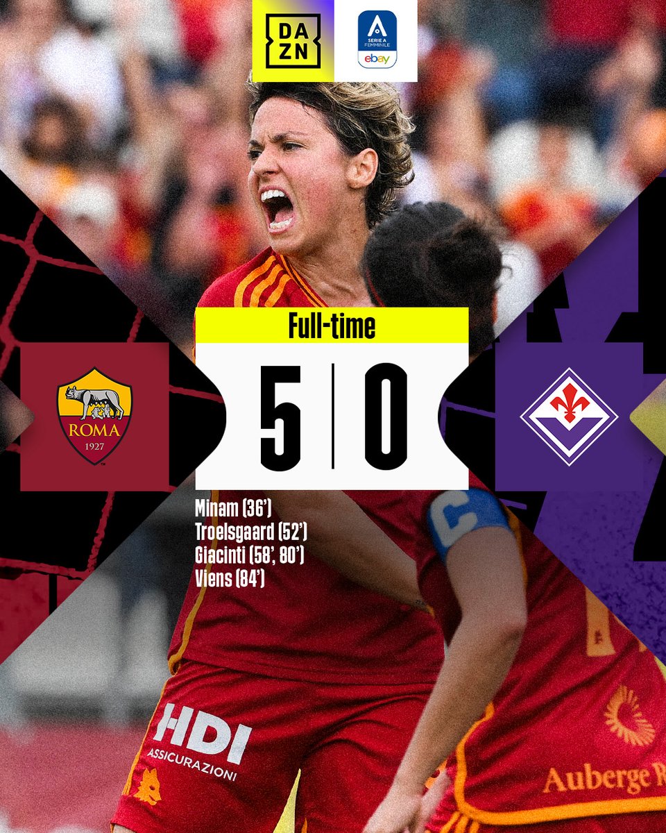 💪 A strong finish for the champions!

#SerieAFemminile #NewDealForWomensFootball