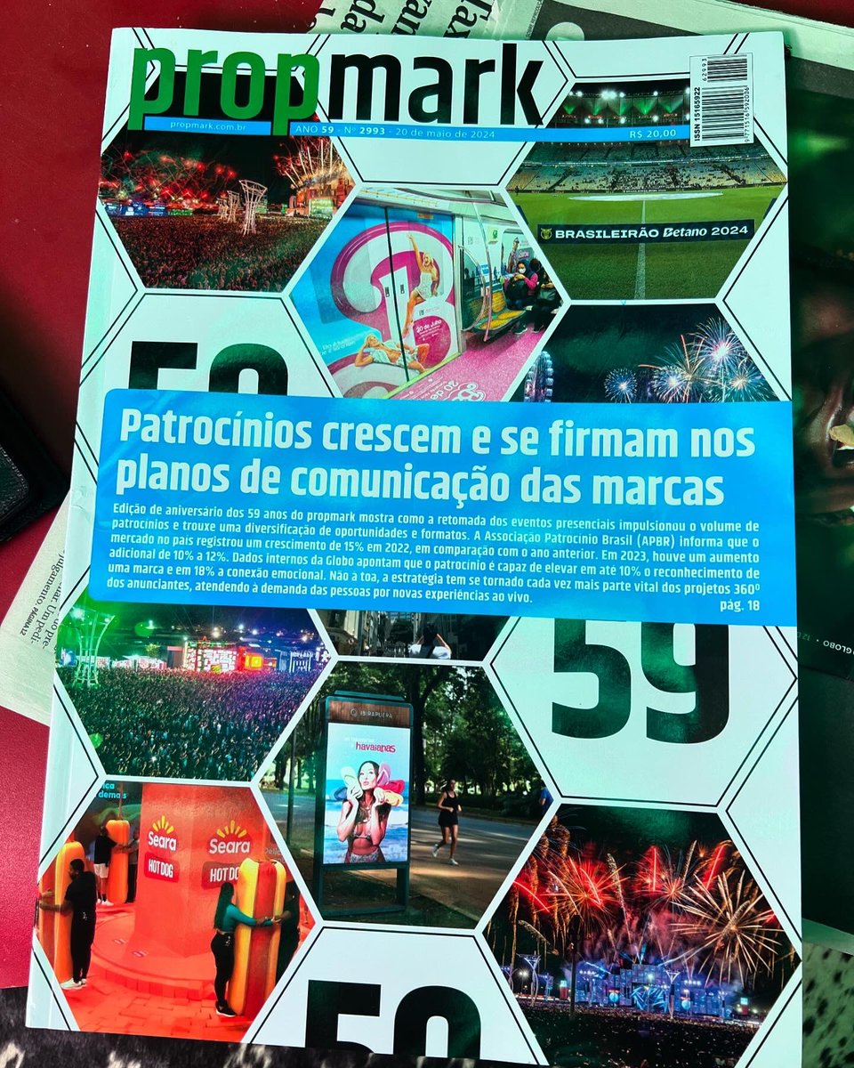 GustavoBastos's tweet photo. Anúncio da 11:21 em homenagem aos 59 anos do @propmark com energia para muito mais décadas. #propmark #onzevinteum https://t.co/IqxW72xoni