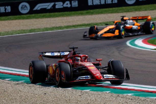 IT’S A PODIUM FOR CHARLES LECLERC AT IMOLA! 🐎🇮🇹
