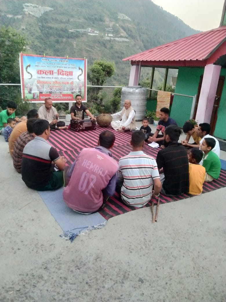 Glimpses of Training Classes on Karyala & Folk Dances of Himachal Pradesh started w.e.f. 1st May 2024, Sirmaur Districts, Himachal Pradesh, under the guidance of Shri Vidyanand Saraik, SNA Awardee under Kala-Deeksha series of #SangeetNatakAkademi, New Delhi. #music #dance #drama