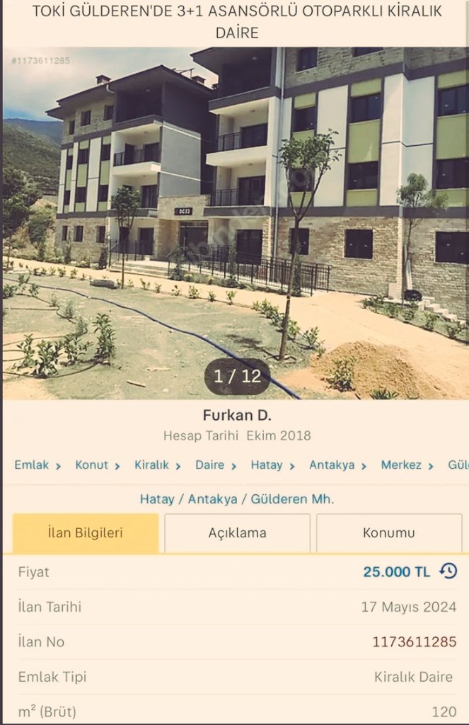 Devlet sana #deprem'de yıkılan evin için konut yapsın, sen de git o daireyi 25 Bin TL'ye kiraya vermeye çalış. Az şerefsiz değilsiniz.❗️  Iran