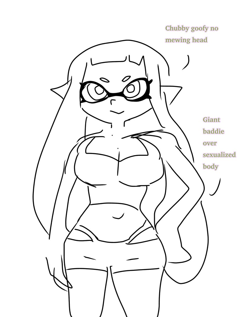grungygrim's tweet photo. Does anyone else find those sfm inkling models scary and fucking hilarious https://t.co/VUhqr47lW7