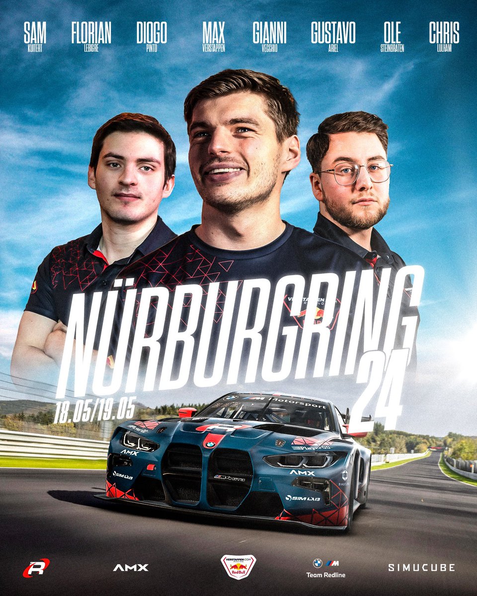 Doble victoria para Max Verstappen este fin de semana. ✅ 24 horas de Nurburgring de iRacing ✅ GP de Fórmula 1 en Imola Es la cabra 🐐