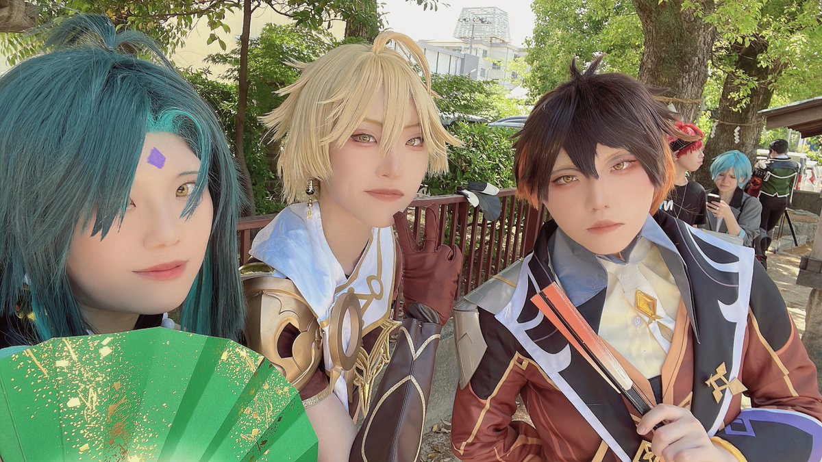 Kuro__3_'s tweet photo. Kuroの #蒼空帝仙  好きなとこ切り抜き🪭✨️

昨日ほんとに楽しすぎて余韻に浸りきってます(*´罒`*)
2人ともほんとにありがとう♡♡
良ければご覧ください✨️

#おどつなvol51
 #旭コス https://t.co/Lz8rf6pKjo