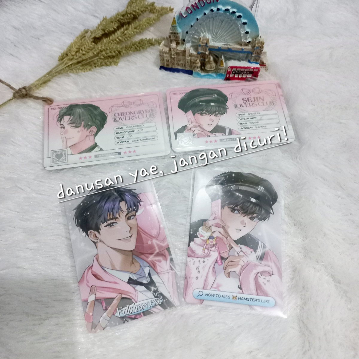 rt are appreciated ♡

wts ready kamar pc school and id lovers by @/tamanegiee

23k/ea include all
🏠surabaya, jatim. 

t. wts dmj testar photocard tamanegiee #warungdmj #warungmanhwa
