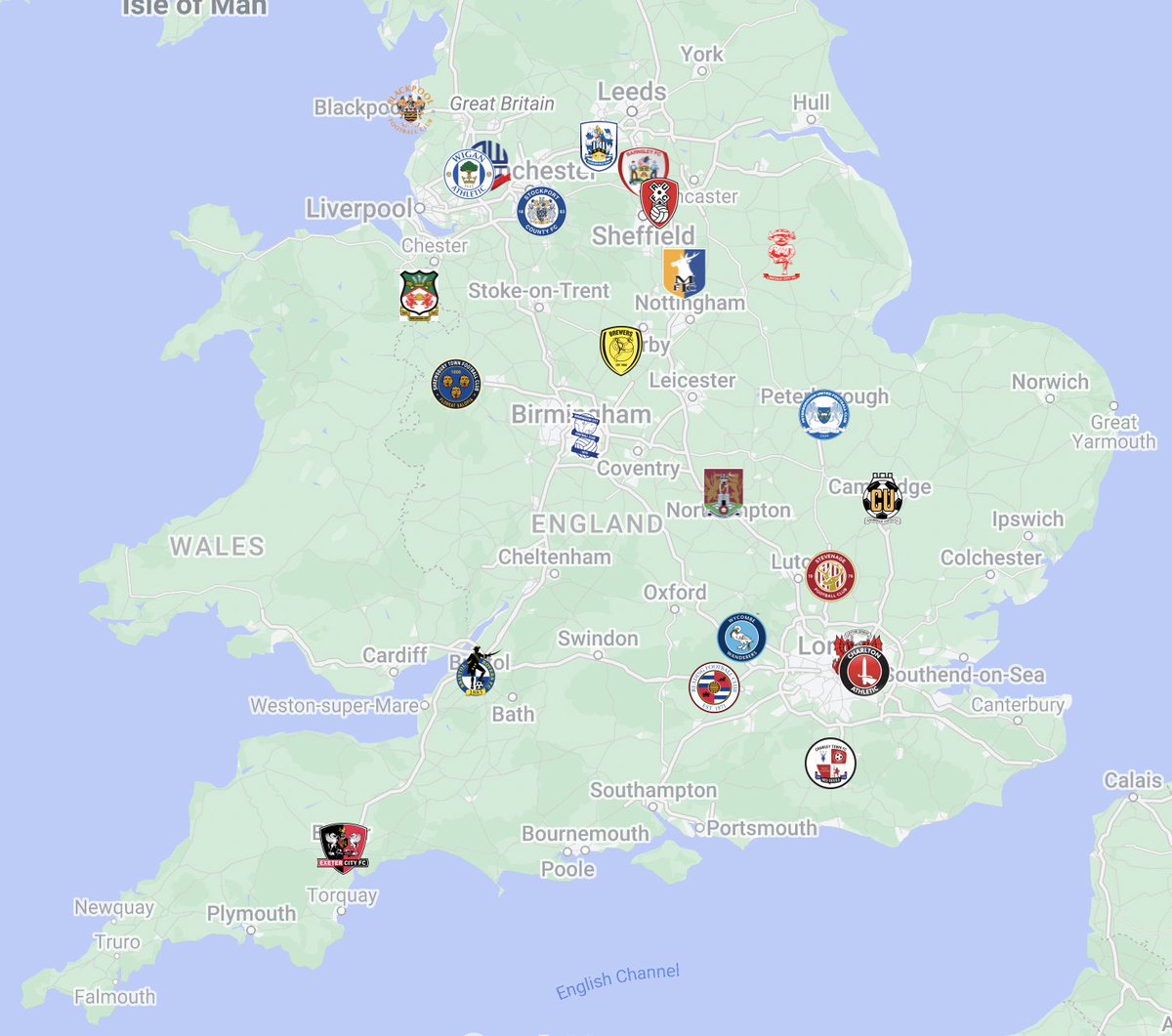 League One 24/25 is complete. ⚽📍

Which away day are you most excited for? 👀👇