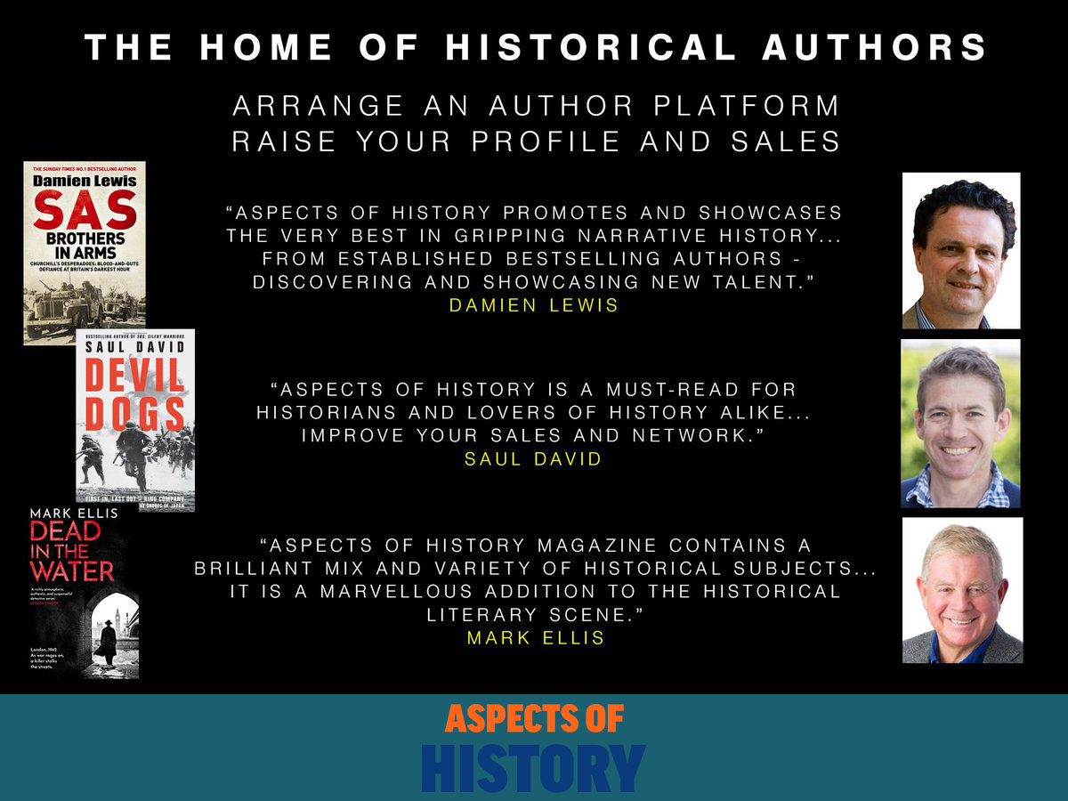 Are you an author with a book out In 2024? Arrange an Author Platform Raise your sales and profile. Expand your network. Post articles/interviews. aspectsofhistory.com/authors/ #histfic #writerlift #writingcommunity