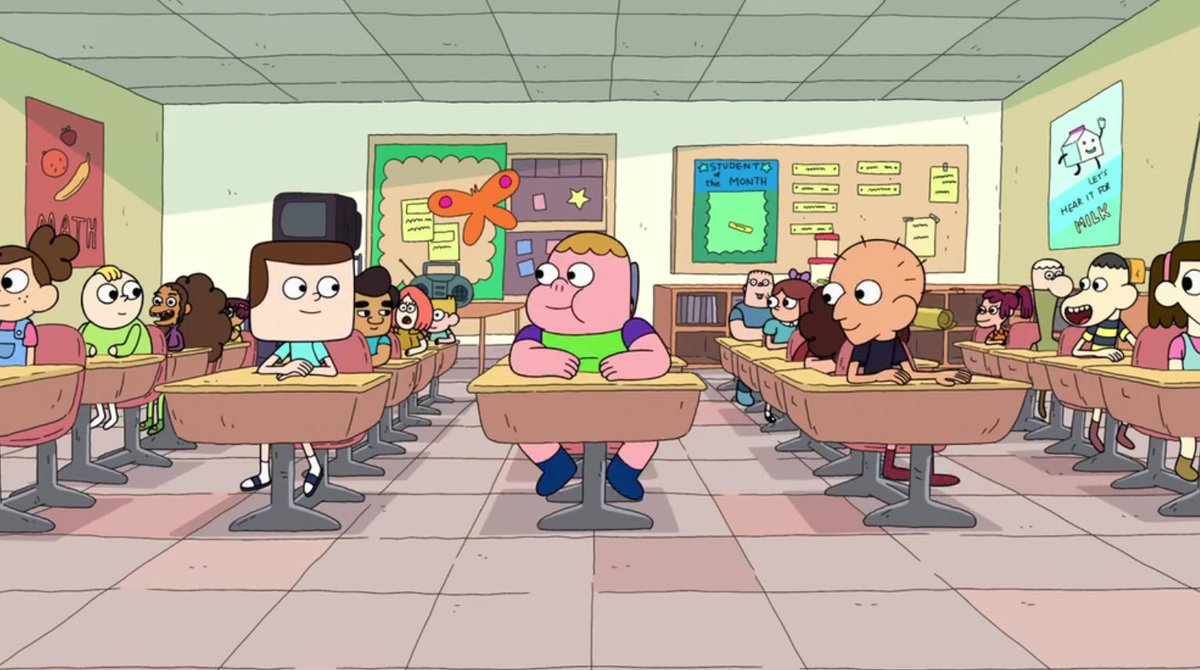 Here’s to 8th Anniversary of Classroom! 💚🎉💜 #Clarence #8thAnniversary #cartoonnetwork