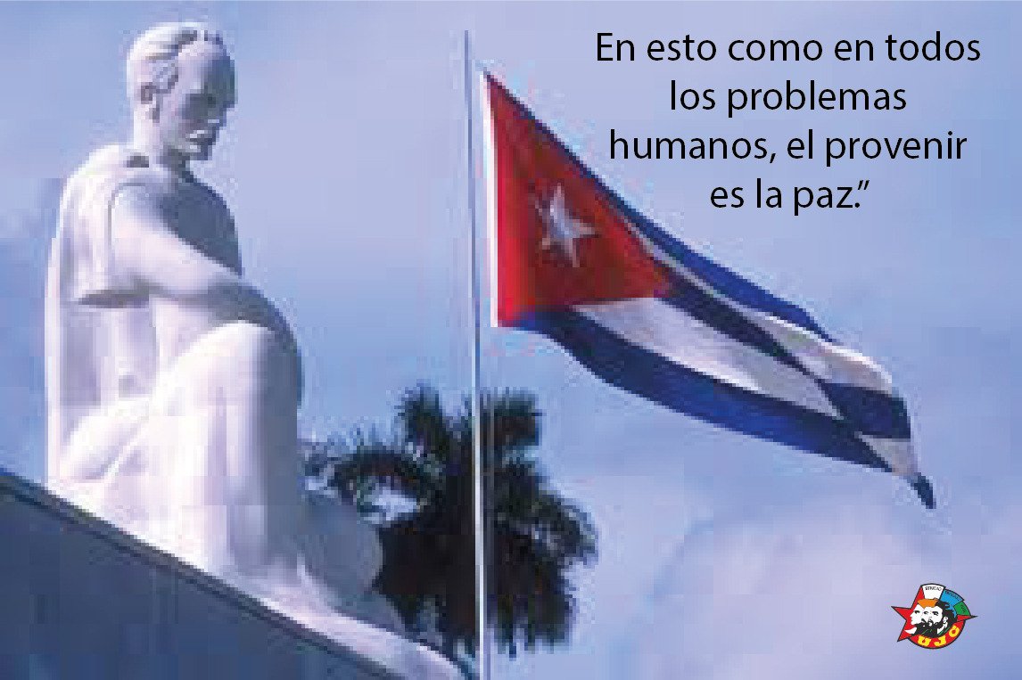El hombre de letras y el hombre de acción eran un mismo hombre. Y la Patria, para él, era lo primero. La poesía suprema. El ara, no el pedestal. #MartíVive #CubaViveEnSuHistoria #UJCdeCuba
