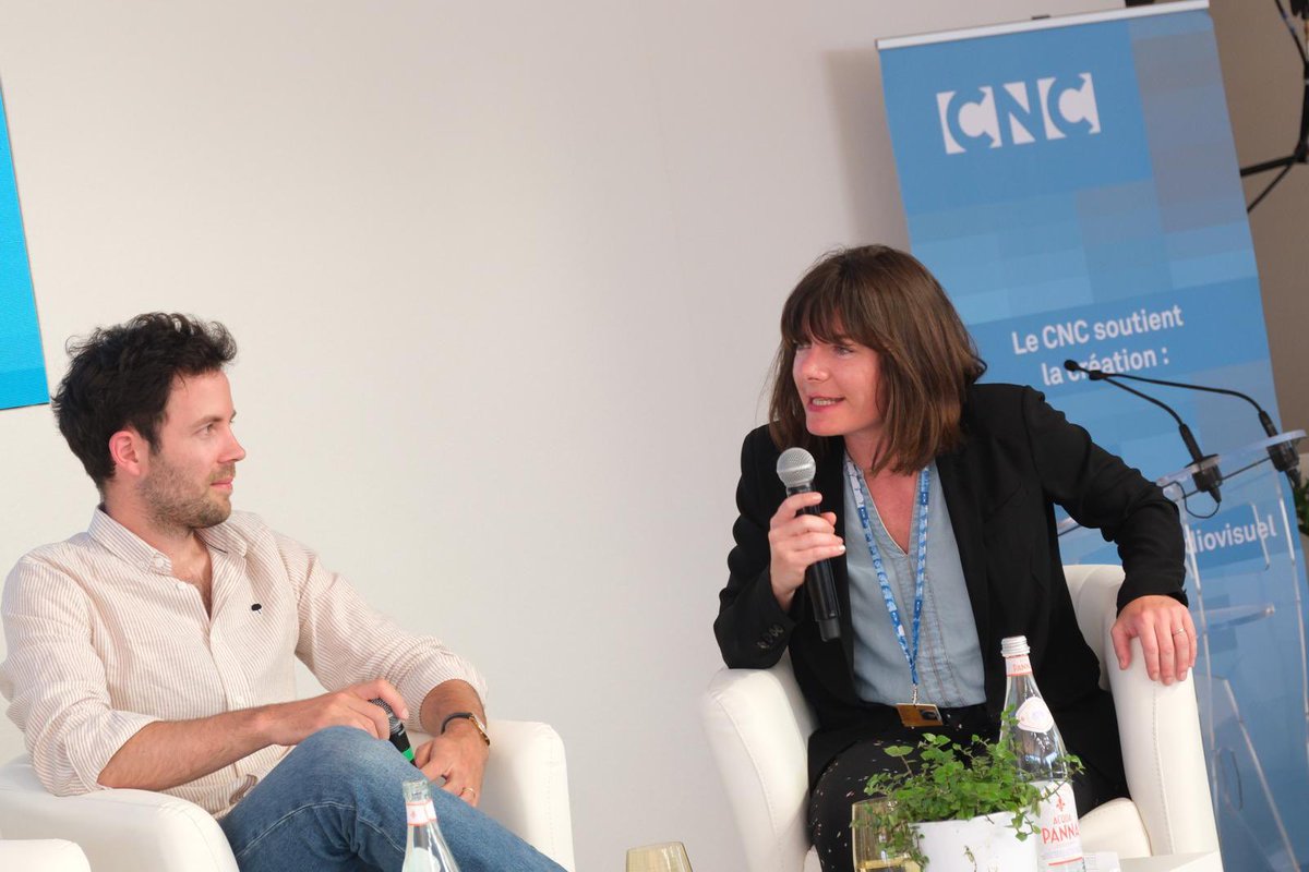 #Cannes2024 #CNCTalent : #IA et création sur les plateformes sociales Avec : 🔹Christilla Huillard-Kann, productrice, ELDA Productions 🔹@Ludoc, réalisateur, auteur et créateur de contenus 🔹@JustineRyst, directrice générale, @YouTube France 🔹Sixte de Vauplane @MrSixte,