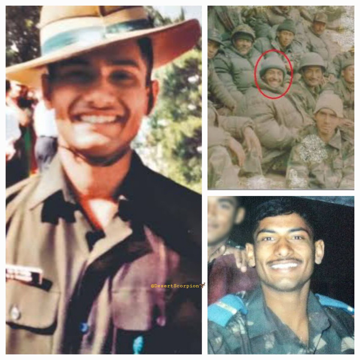 ' Ever Smiling Braveheart '

Captain Manoj Kumar Pandey
Param Vir Chakra(Posthumous)
1/11 GORKHA RIFLES
From: Sitapur, Uttar Pradesh
' Heroes never Die '
#IndianArmy 🇮🇳