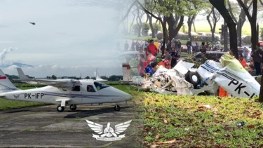 A Look at Indonesia Flying Club's PK-IFP Tecnam P2006T @DatukPanduto_ @kemenhub151 On a tragic Sunday, May 19th, 2024, a pall of sadness descended upon the Indonesian aviation community. A training aircraft, the Tecnam P2006T with the registration code PK-IFP, belonging to the