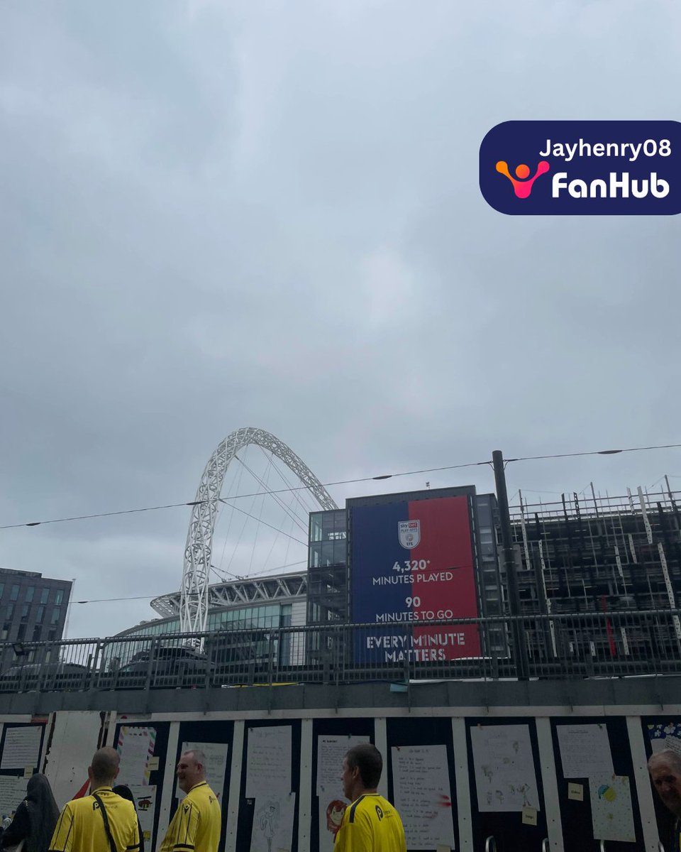 When was the last time you saw your team win under the Wembley arch? 🏟️👀 A reminder, just the one game left in the EFL season...😥
