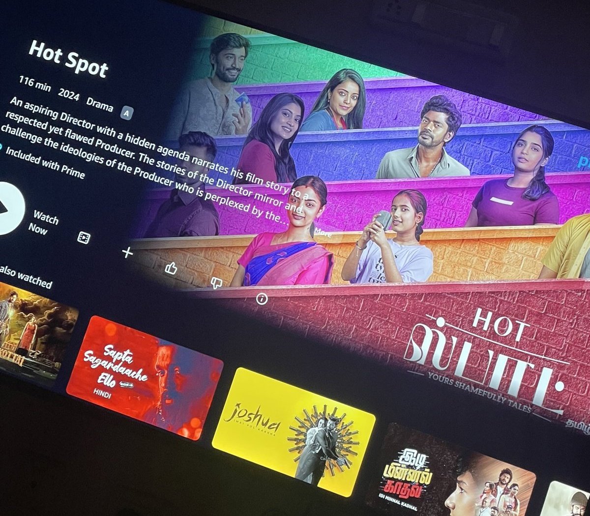 #HotSpot - Good Watch For This Weekend 😃 Now Streaming On @PrimeVideoIN & @ahavideoIN ✨