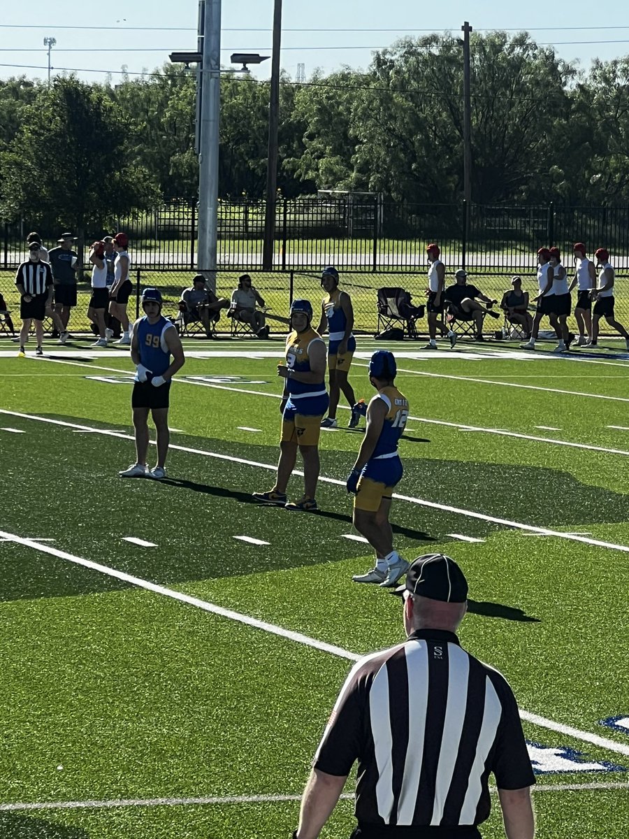 Bobcats clinched their SQT going 4-0 over Hawley, Coleman, Crane and El Dorado! 

Sunray - 25
Hawley -  0

Sunray - 32
Coleman - 8

Sunray - 34
Crane - 12

Sunray - 35
El Dorado - 14

See y’all in College Station!