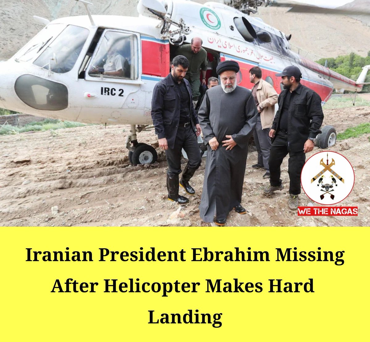 Iranian President Ebrahim Missing After Helicopter Makes Hard Landing. . Read more at: instagram.com/p/C7J3SXkP2y4/…