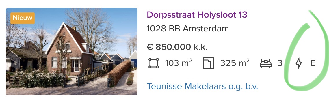 Casa Halsema is -licht afgeprijsd- terug in de verkoop. Wie maakt de burgemeester los? Nog wel even iets doen aan de vergroening, want daar is het de afgelopen jaren niet van gekomen.