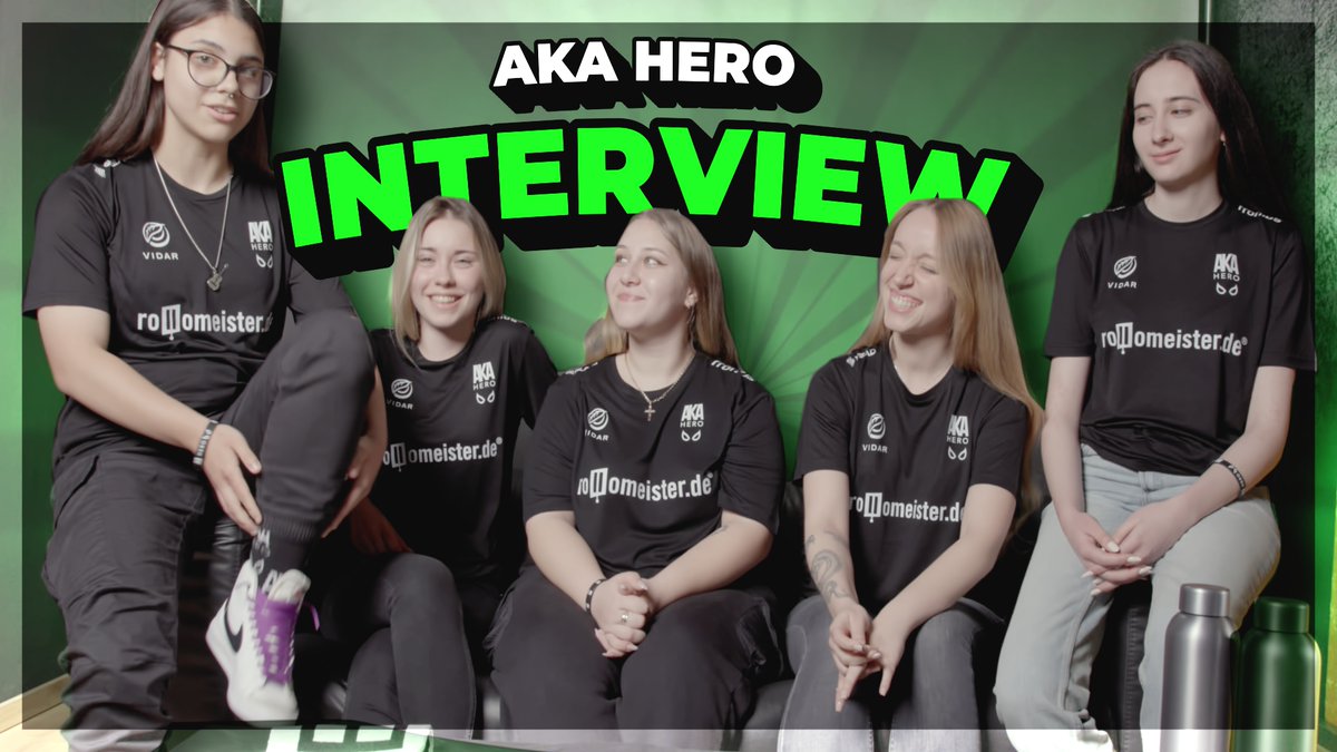 AKAHEROESPORT's tweet photo. ⚫️Content⚫️

Meet our cs2 Althea Team! 👀🔥

https://t.co/0sr5cTzrfD

#BEAHERO https://t.co/NZwbWbYRUC