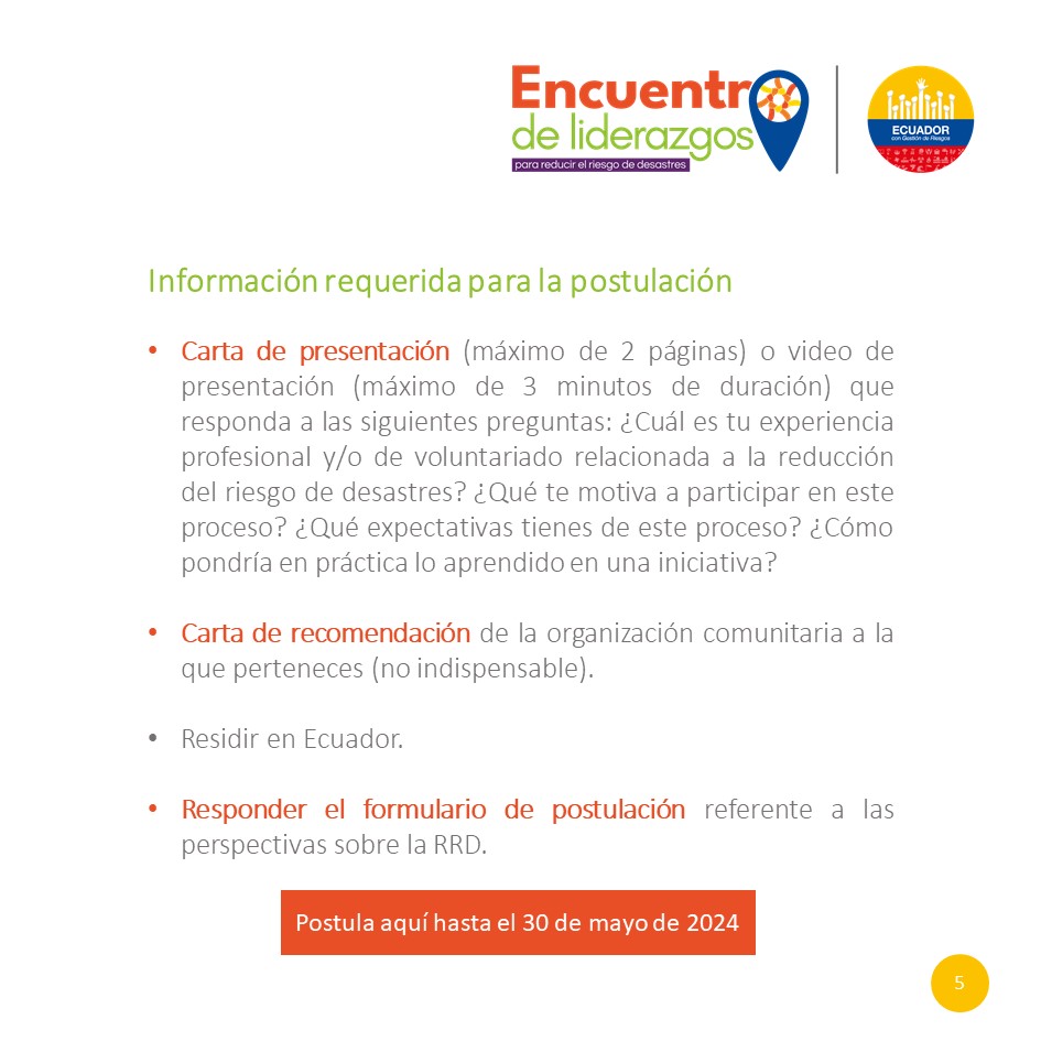 Ecuador con Gestión de Riesgos tweet media