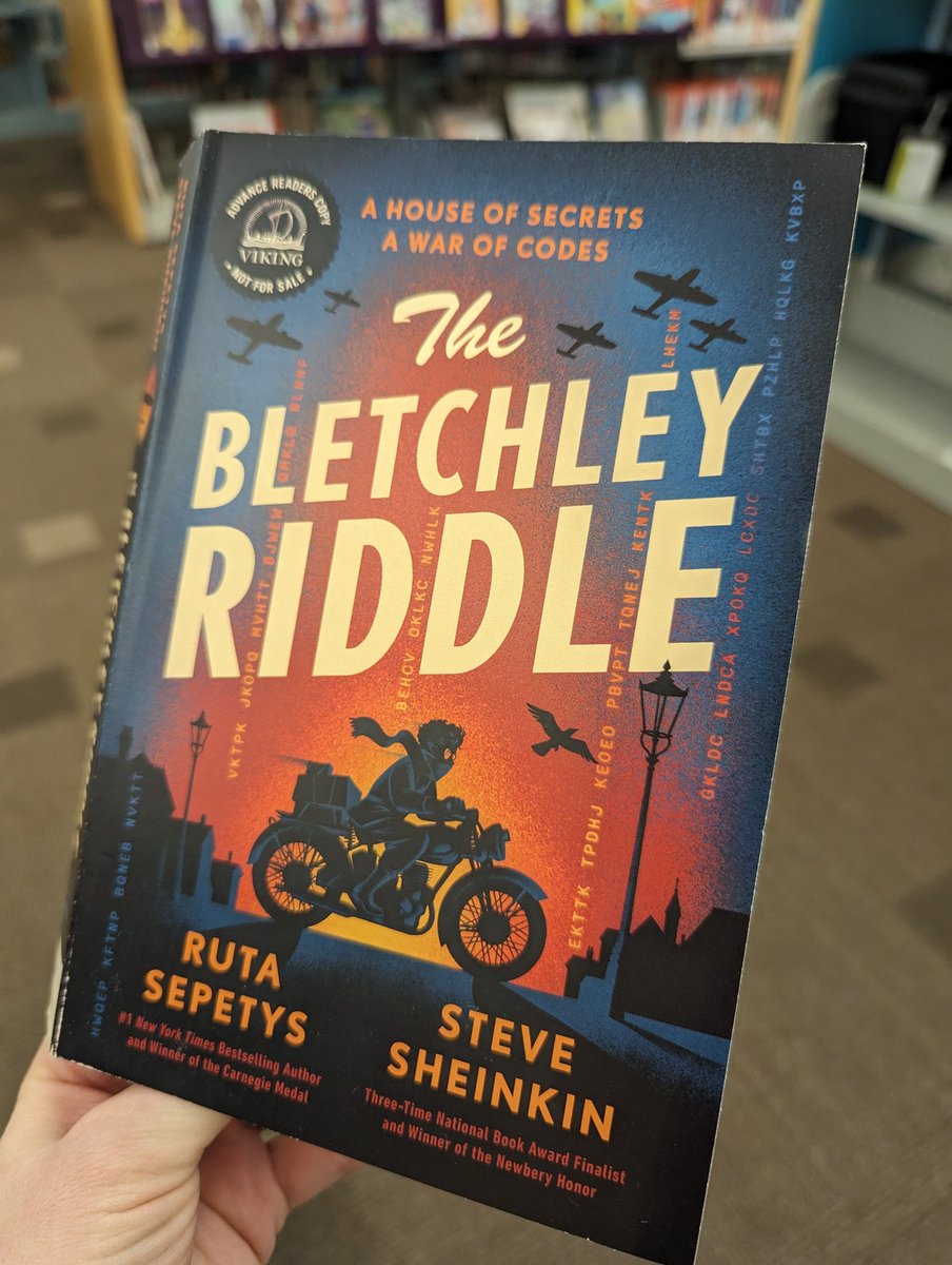 How excited am I about this book?? 2 historical fiction superstars, @RutaSepetys and @stevesheinkin writing a book together - and I am diving in!