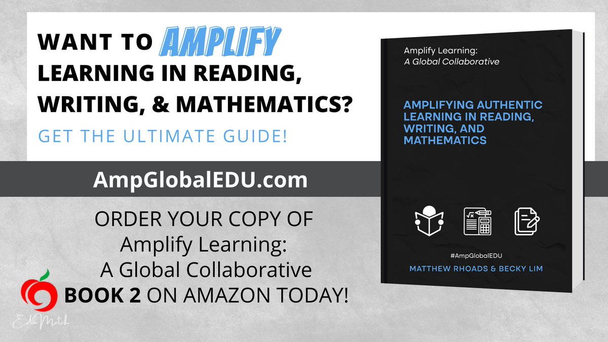 #AmpGlobalEdu

Learn more at AmpGlobalEdu.com!

This is a perfect book for Multiple Subject Teachers teaching every single content area throughout the day. 

#edtech #education #instruction #reading #writing #math #teachers #principals