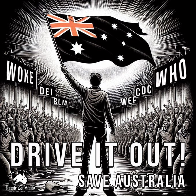 🔴 Come on 🇦🇺Australia 🇦🇺

You got this. We know you can do it.💪🏼💪🏼 Fight back against the NWO.  Break UN-WEF.  

Free people around the world support you 🔁

h/t @SusanWinsor