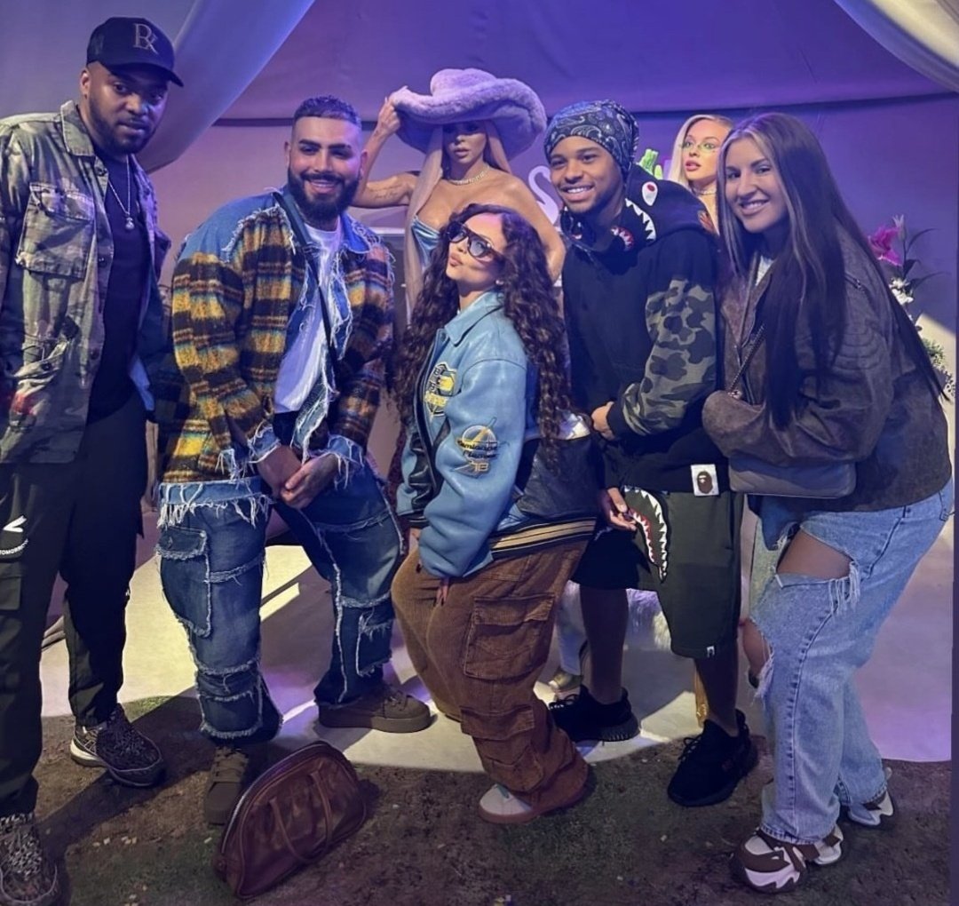 Jesy Nelson and friends visited Little Mix's waxworks in Madame Tussauds
