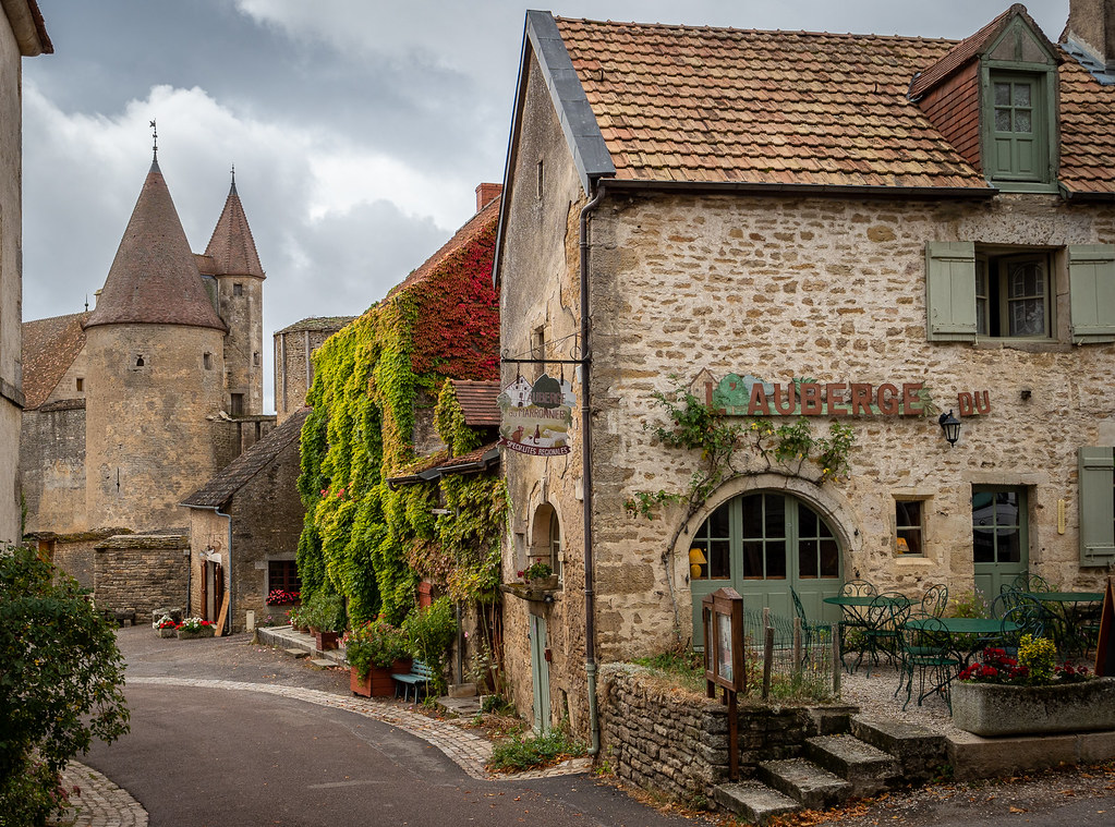 Châteauneuf-en-Auxois, Bourgogne in France
