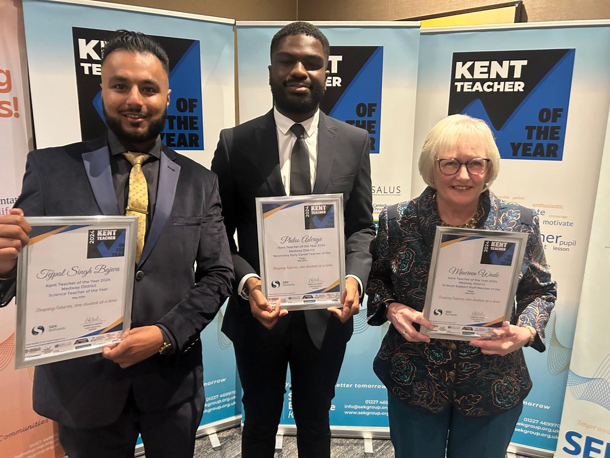 So a thing happened -3 members of Team Science at The Victory Academy won awards- go Victory Science!
