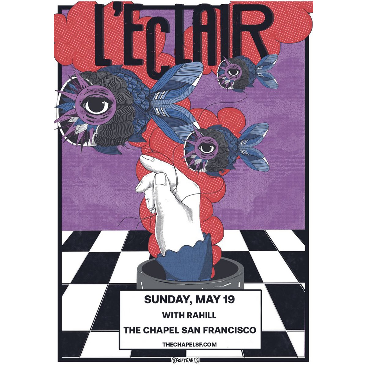 Tonight's show (Sun. 5/19) with L'Eclair + Rahill is the perfect way to end the weekend! ☀️ Get your tickets now: tinyurl.com/4r8c2ava