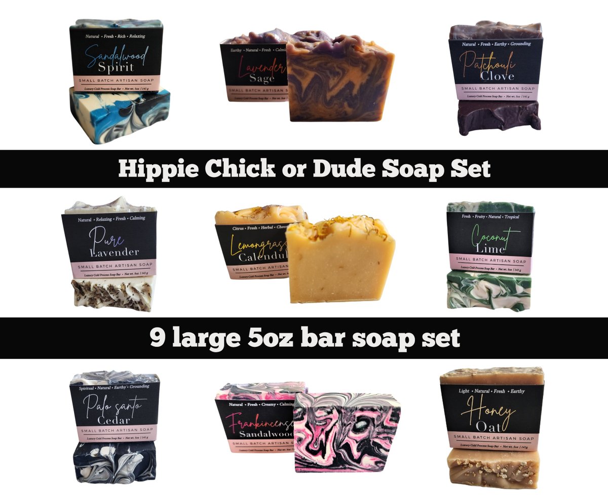 Hippie Soap Set tuppu.net/d6c4601 #selfcare #vegan #smallbusiness #bathandbeauty #handmade #DeShawnMarie #Soap #Christmasgifts #handmadesoap #womanowned