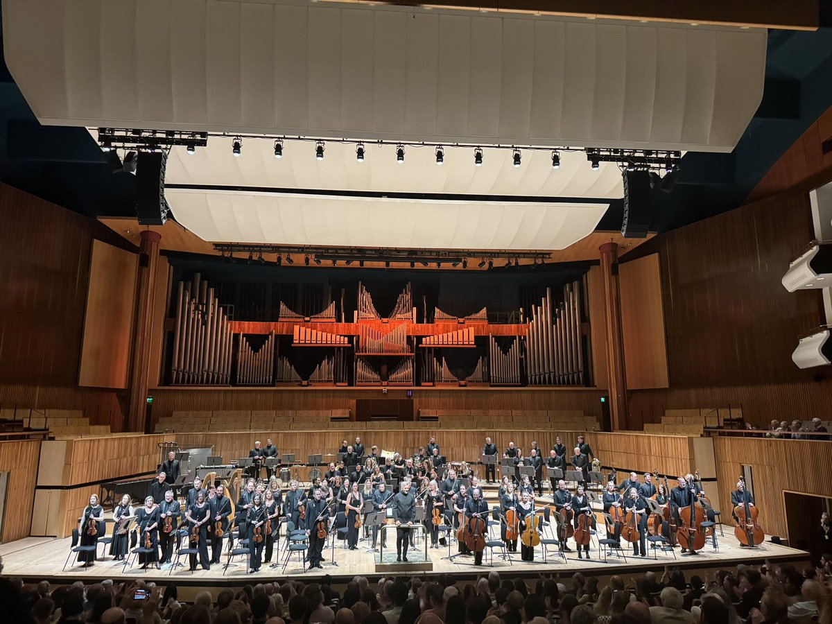 Bursting with pride & appreciation for every member of @BSOrchestra, our freelance friends, incredible soloists & the wonder that is @KKarabits - it has been a UNIQUE celebration of five musical cultures - enormous thanks to @southbankcentre @ToksDada for believing in our vision.