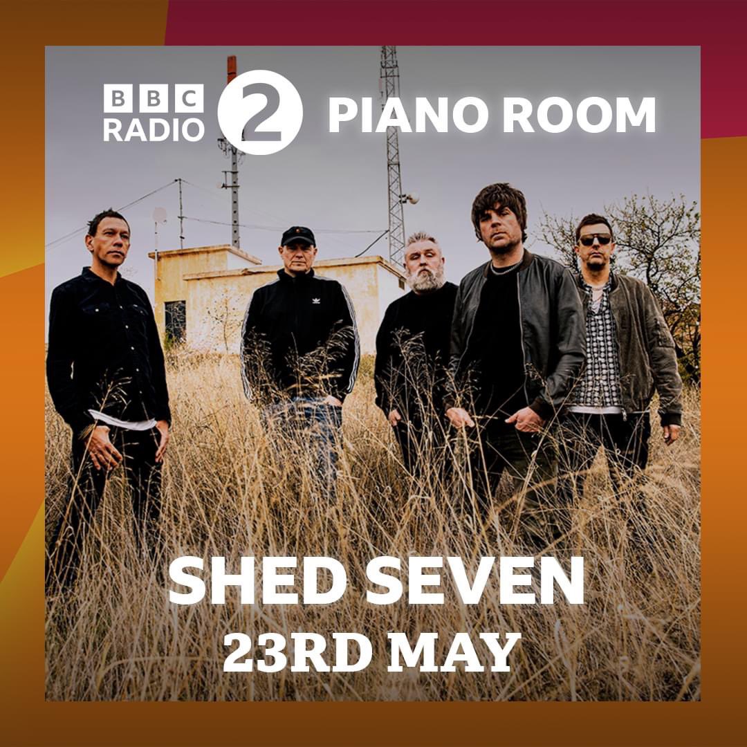 So , this Thursday on @vernonkay show @BBCRadio2 , this is gonna be class ,piano room ,said for months how good these guys would sound in the piano room with an orchestra behind them , already class live but this will be epic @shedseven @Ricktw1tter @TomGladwin2 11-30am onwards