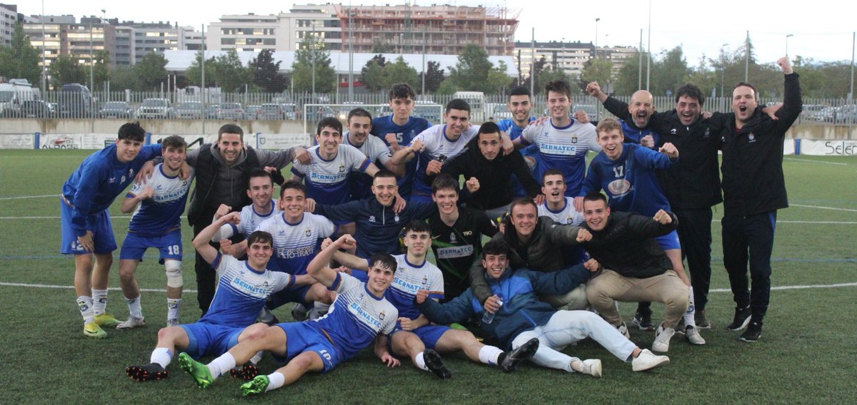 𝐒𝐎𝐌𝐎𝐒 𝐃𝐄 𝐀𝐔𝐓𝐎𝐍Ó𝐌𝐈𝐂𝐀 🔥🏆

Nuestro Burladés 'B' se ha proclamado está tarde campeón del grupo I de Preferente y por consiguiente el ascenso a Primera Autonómica.

¡Enhorabuena campeones!