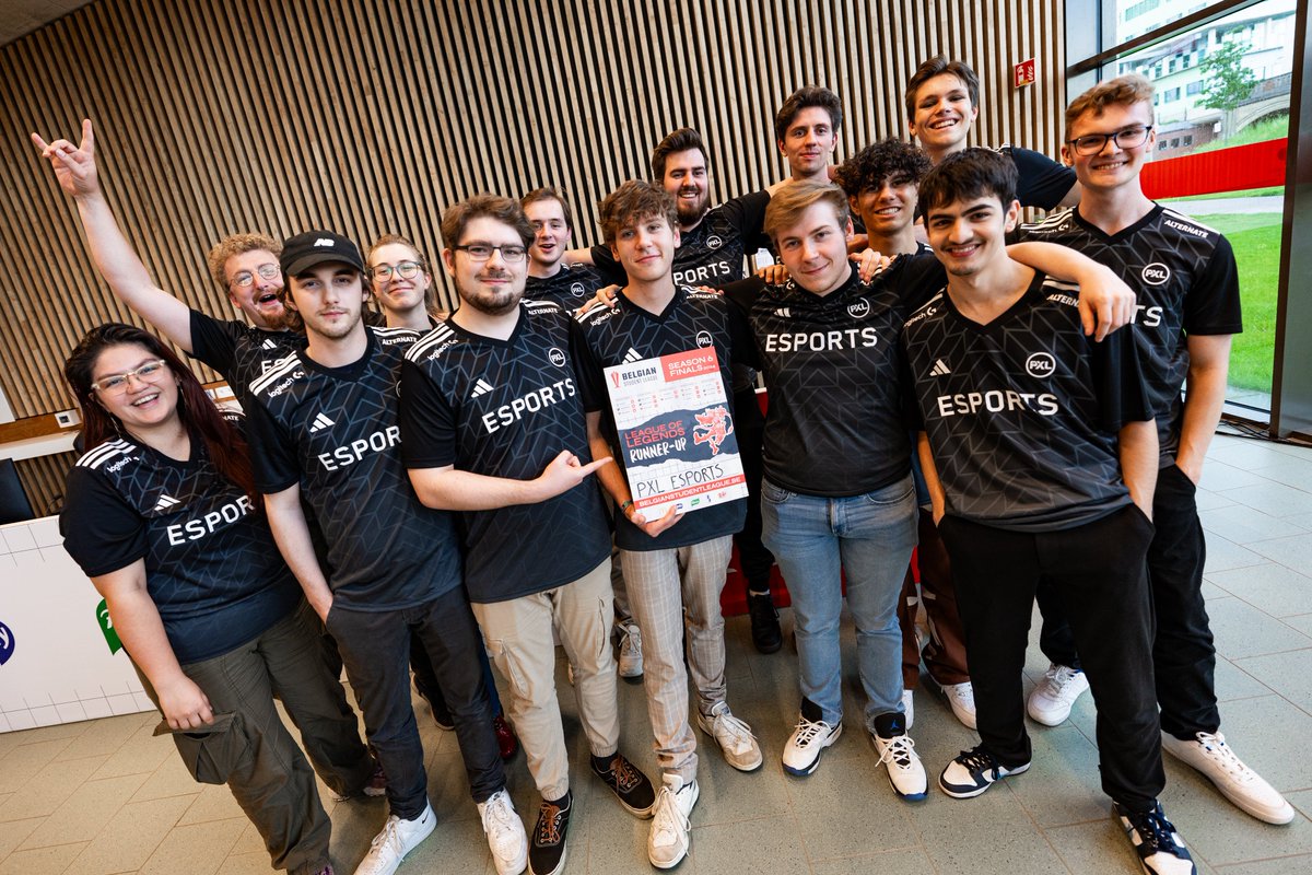 🥈 2nd place for our LoL boys, what a series... Thanks for the continuous support today! @StudentLeagueBE it was our pleasure, see you next year.