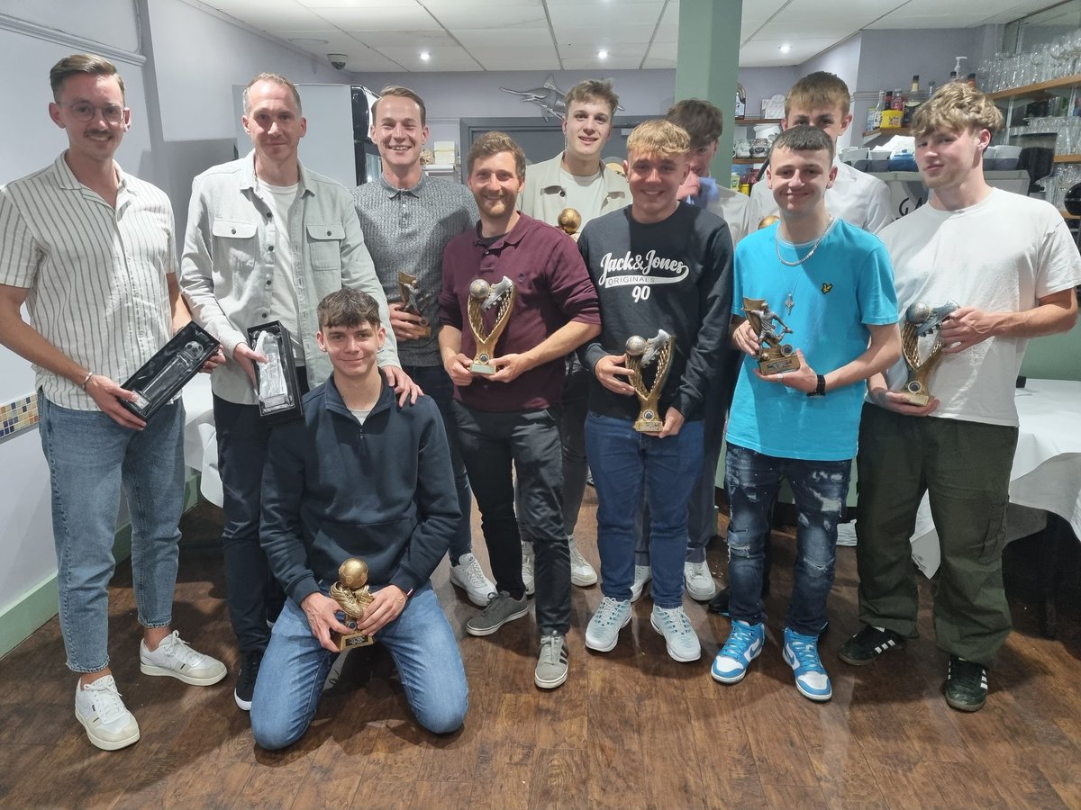 Congratulations to our award winners at last night's end of season presentation for the 1st XI, U23s and U18s.