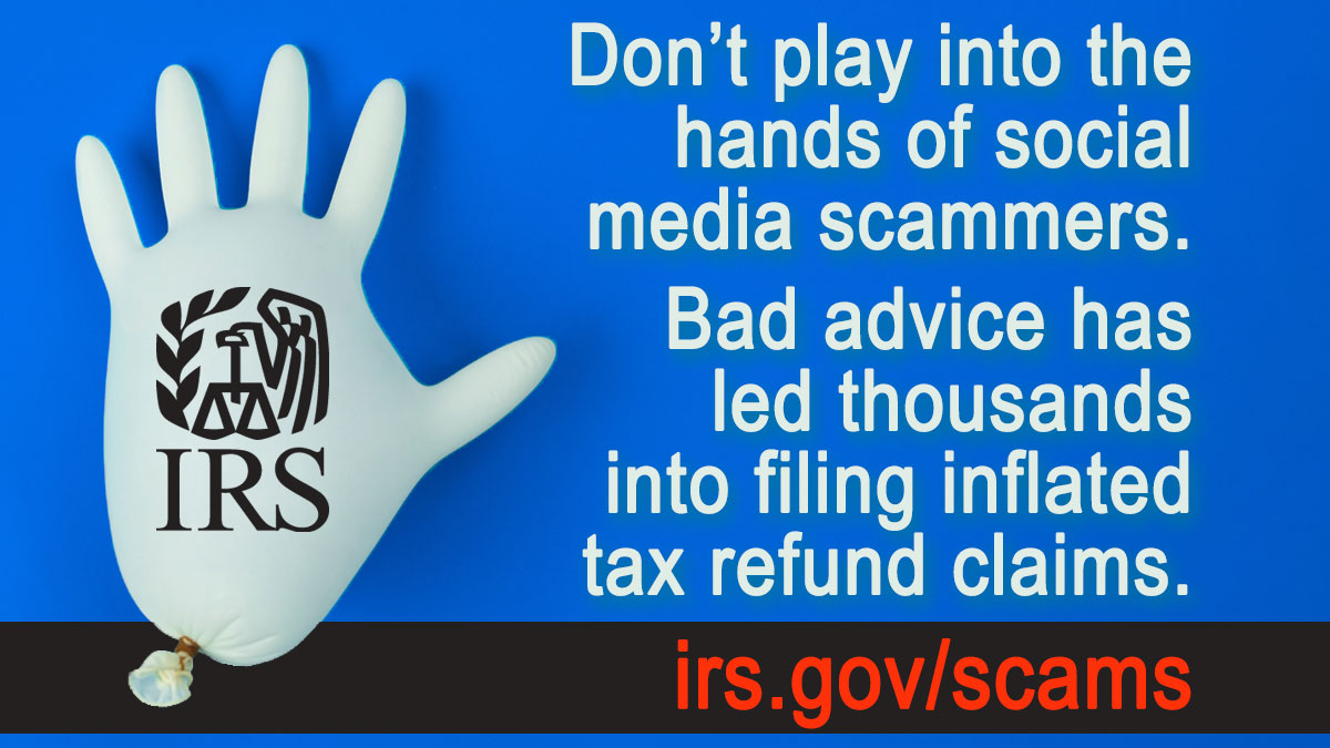 The #IRS has issued a consumer alert after seeing thousands of fake claims from taxpayers claiming certain credits this past tax season. This has led to returns being flagged for further review and many refunds being frozen. Watch out for these scams: ow.ly/qwLV50RFZaX