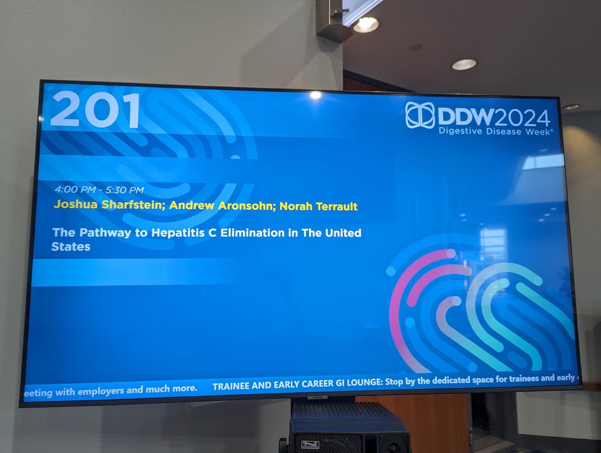 HAPPENING NOW! Join us in room 201 #DDW2024
