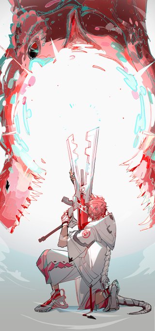 「huge weapon」 illustration images(Latest｜RT&Fav:50)