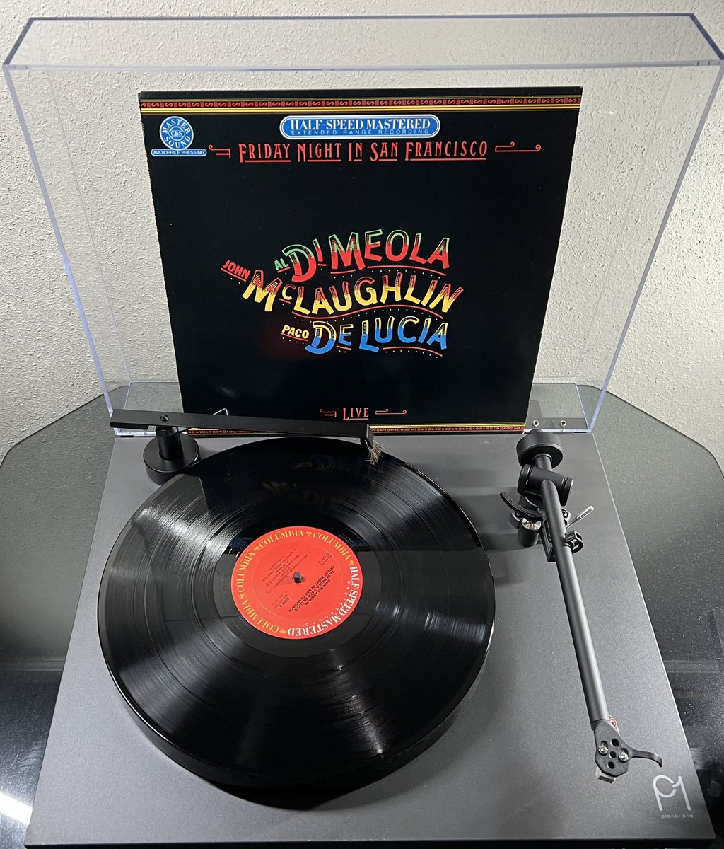 (1981) Friday Night In San Francisco Al DiMeola, John McLaughlin, Paco DeLuca #vinyl #jazz #recordcollection #musiclover #80smusic #80s #vinylcommunity #rega