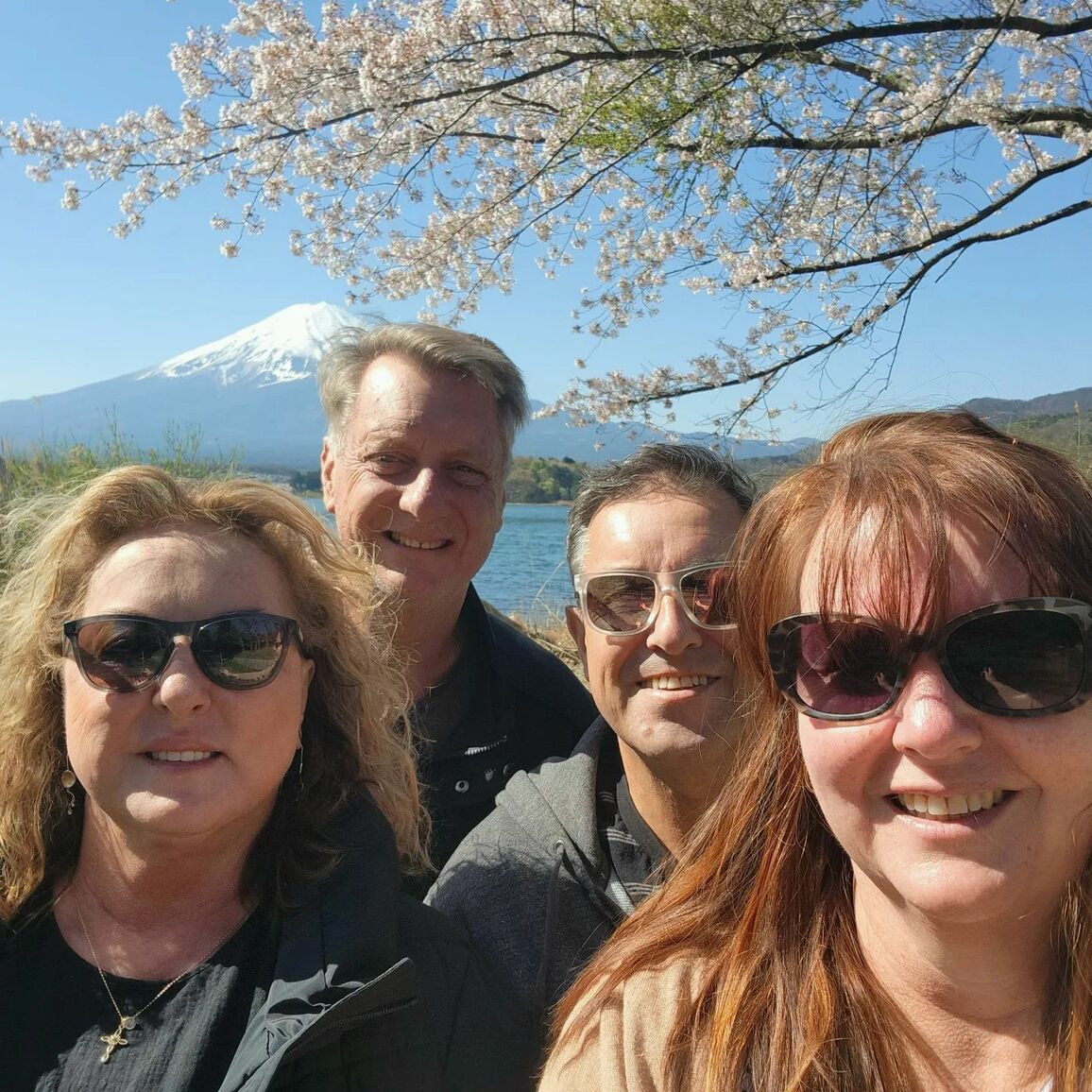 inspiringvac's tweet photo. Under the Watchful Gaze of Mount Fuji 🗻✨ In this serene moment, our adventurers stand in awe before Japan's iconic symbol of beauty and tranquillity.
https://t.co/18eQorcdMf https://t.co/bVJaJbU9AU