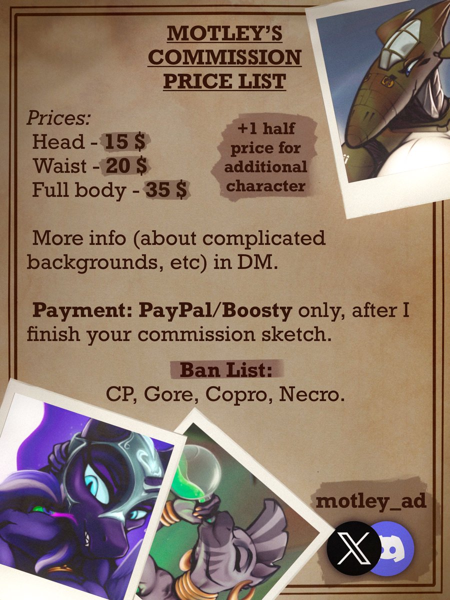 Motley_Art 🔞 (commissions open) tweet media