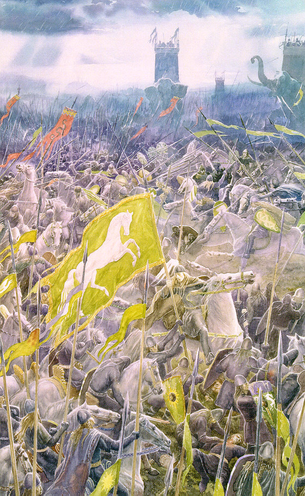 The Battle of the Pelennor Fields - Alan Lee