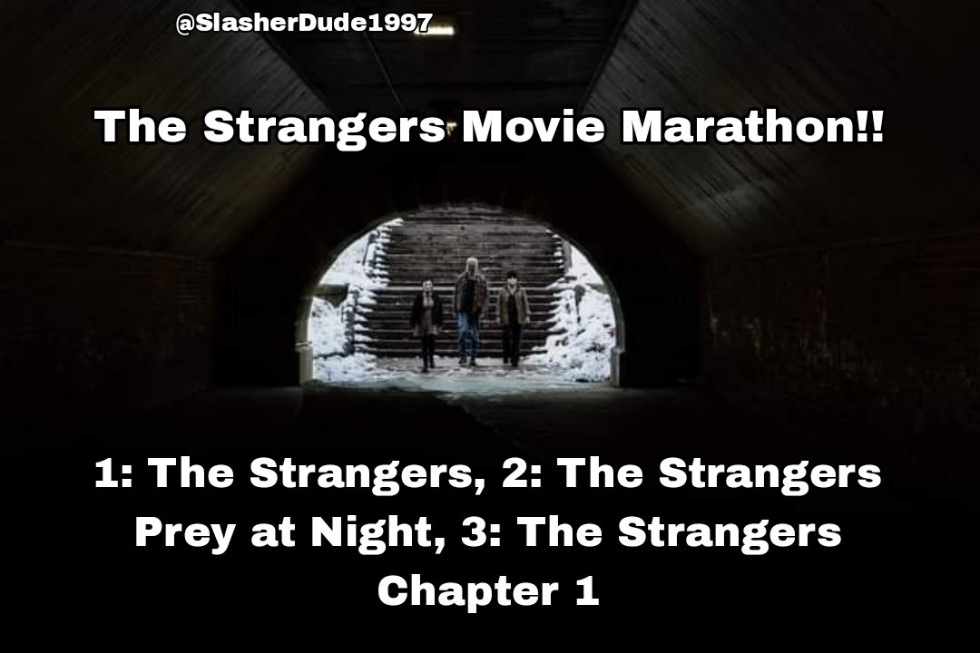 As I'll be seeing The Strangers Chapter 1 on Tuesday, I feel like do The Strangers Movie Marathon!!
.
.
Starting off with The Strangers 2008 film!!
.
.
#MovieMarathon #TheStrangers2008 #SlasherMovie #HorrorMovie #HorrorFilm #SlasherFilm #MovieAddict #MovieFan