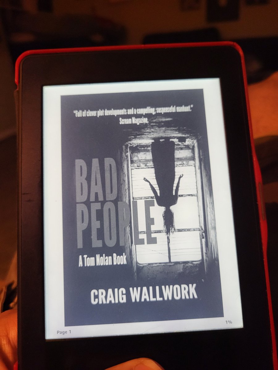 More @CraigWallwork This current reading streak (including audiobooks) if kept up, should see me at around 230 for 2024. (I won't keep it up.) I hope that 19 a month works well in the Kingverse.