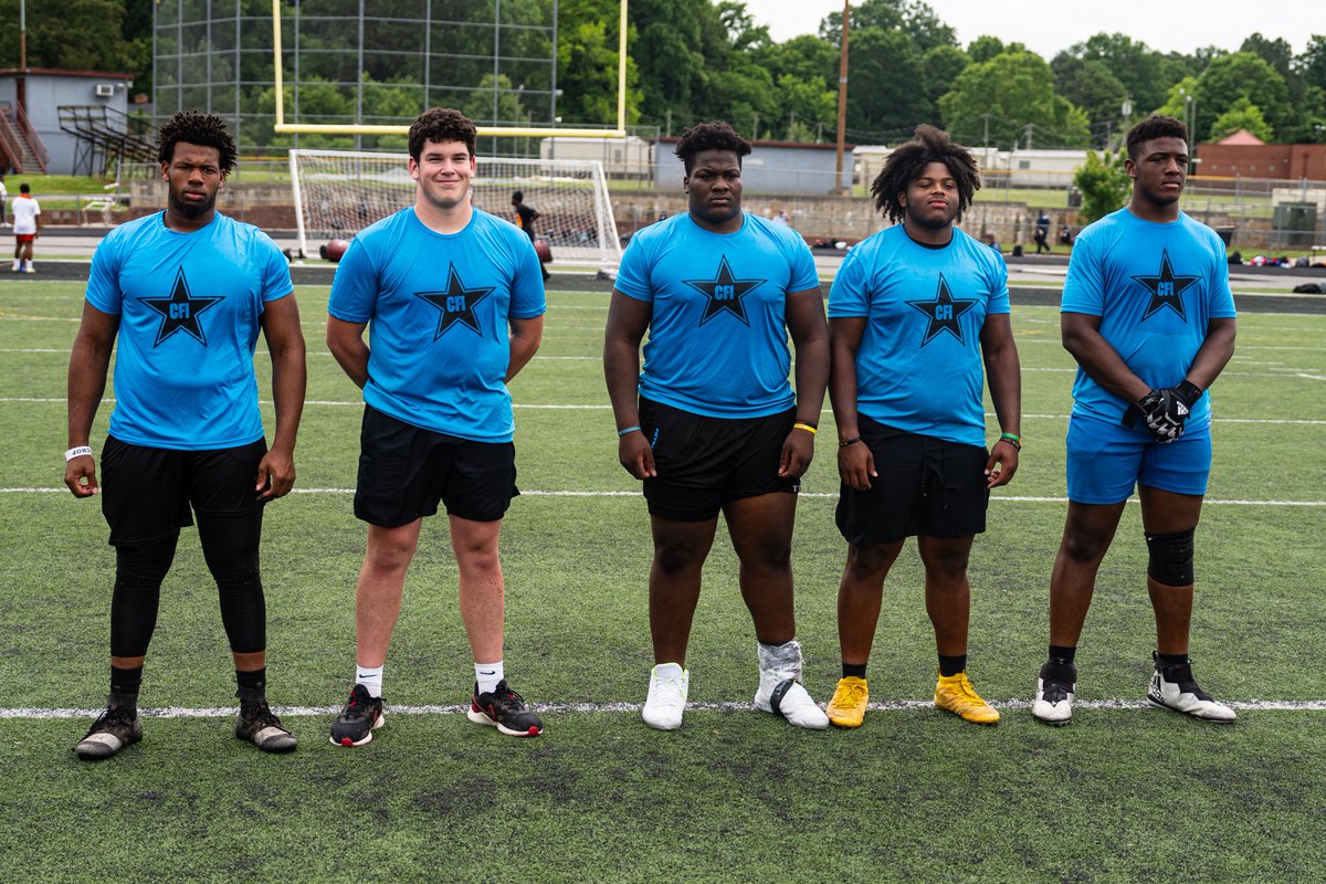Matt Morrow (@pepman704) on Twitter photo Top Offensive Linemen - CFI Spring Showcase
137 - Grayson Sykes - Fort Mill
132 - Sidiq Cabaniss-Ali - Independence
120 - Kiande Marsh - Hough
129 - Andrew Wright - South Point
69 - Jordan Shaw - Mallard Creek
<a href="/Andrewjw65/">Andrew Wright</a> Top Offensive Linemen - CFI Spring Showcase
137 - Grayson Sykes - Fort Mill
132 - Sidiq Cabaniss-Ali - Independence
120 - Kiande Marsh - Hough
129 - Andrew Wright - South Point
69 - Jordan Shaw - Mallard Creek
<a href="/Andrewjw65/">Andrew Wright</a>