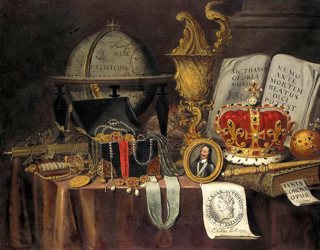 We never know how high we are Till we are asked to rise And then if we are true to plan Our statures touch the skies The Heroism we recite Would be a normal thing Did not ourselves the Cubits warp For fear to be a King ✒E. Dickinson #PerQuantoPuoi 🎨Evert Collier Vanitas,1705