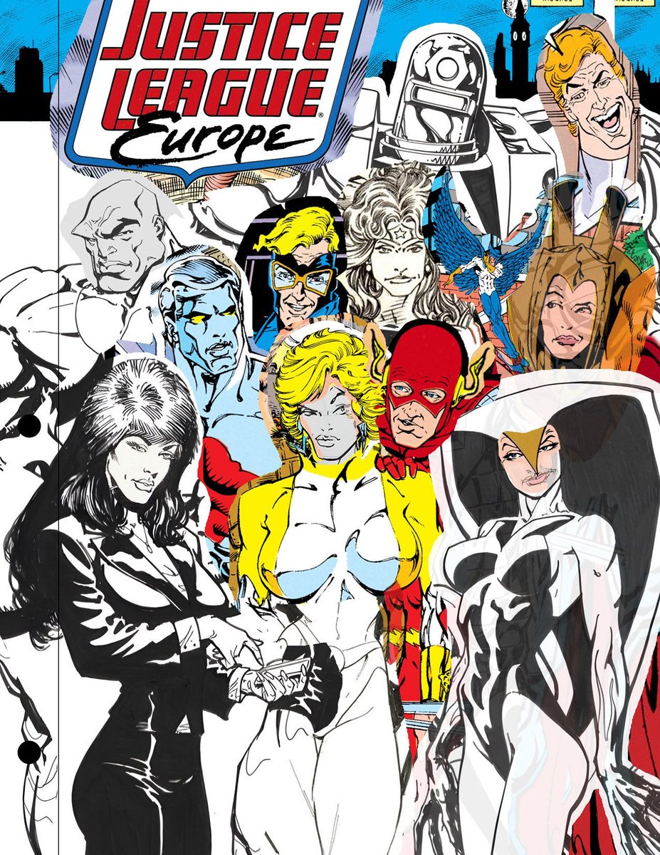 New JLI PODCAST covering WHO'S WHO entries of JLI characters! Plus, in the 1990s JUSTICE LEAGUE EUROPE *never* received their own loose leaf WHO'S WHO page. Now they finally have!! Listen as we discuss Isamu Yukinori's @Isamu94604363 custom JLE page! fireandwaterpodcast.com/show/jlipodcas…